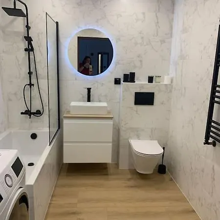Apartament Turkusowy W Centrum Gdyni *