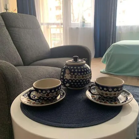 Apartament Turkusowy W Centrum Gdyni